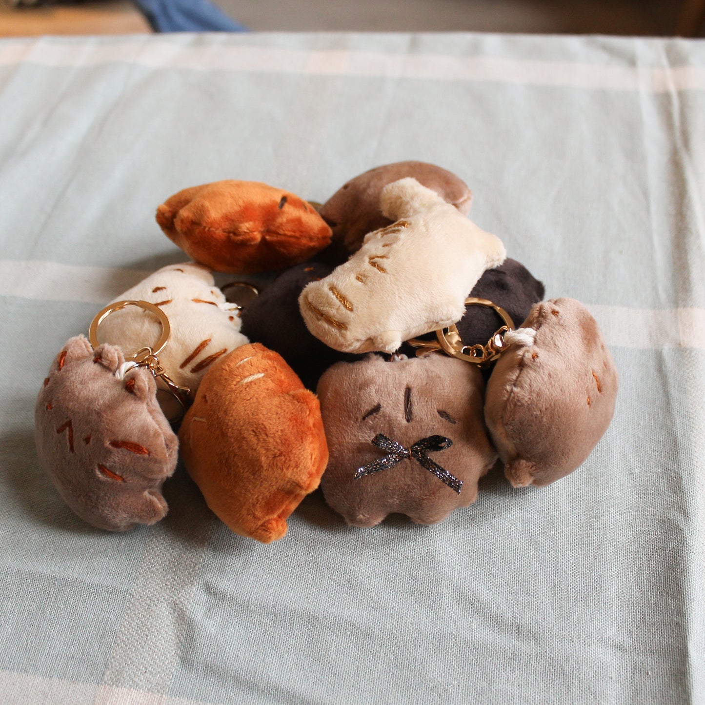 Handmade plush keychain batch 2