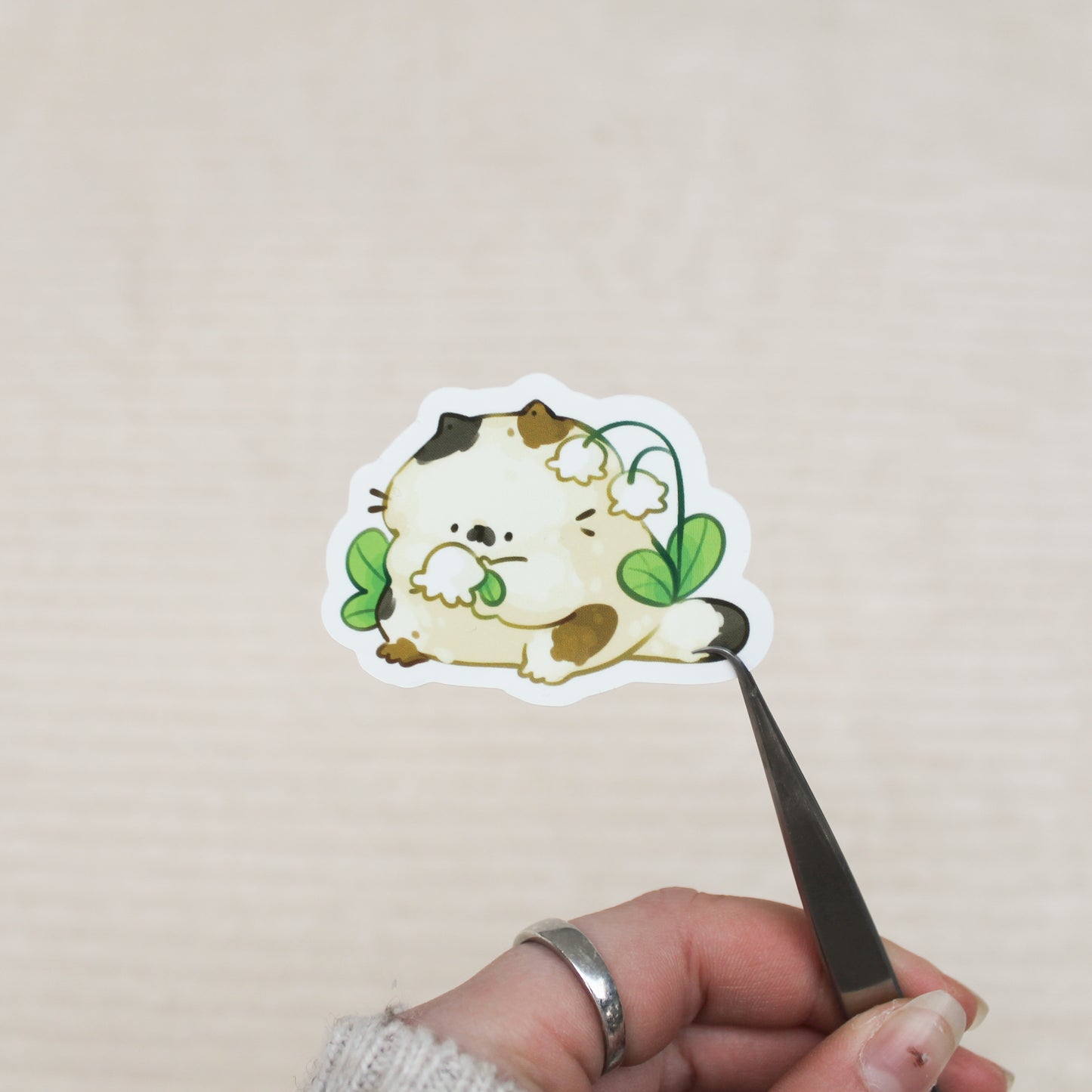 Floral Chonks Vinyl stickers