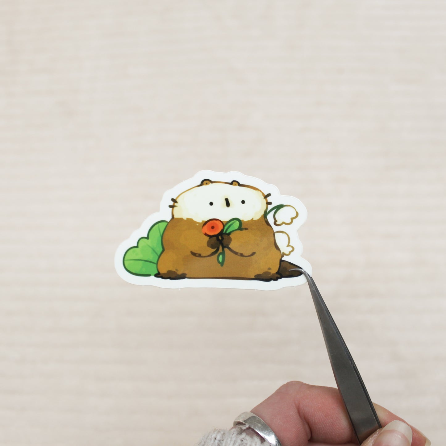 Floral Chonks Vinyl stickers