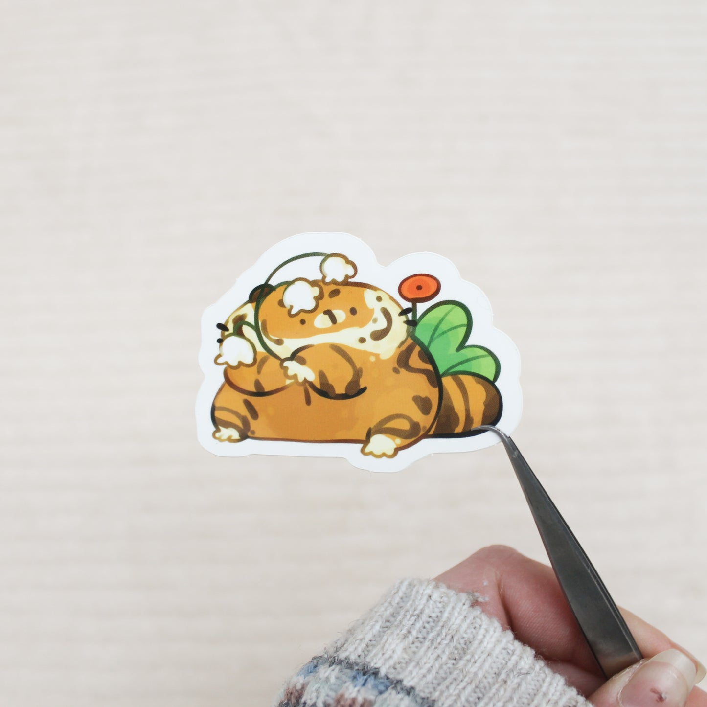 Floral Chonks Vinyl stickers