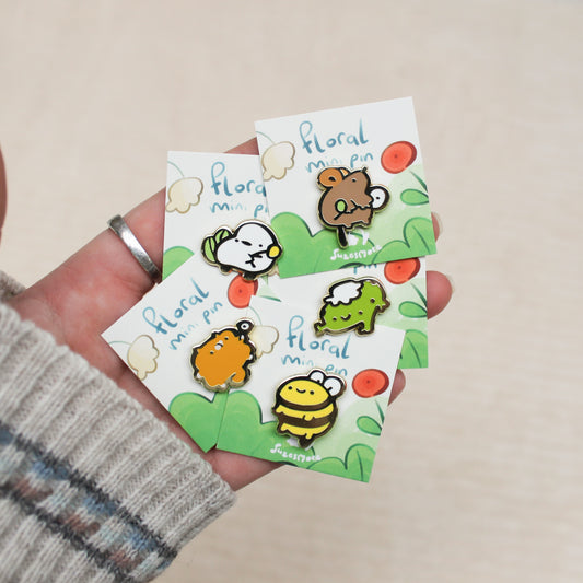 Floral Mini Pins
