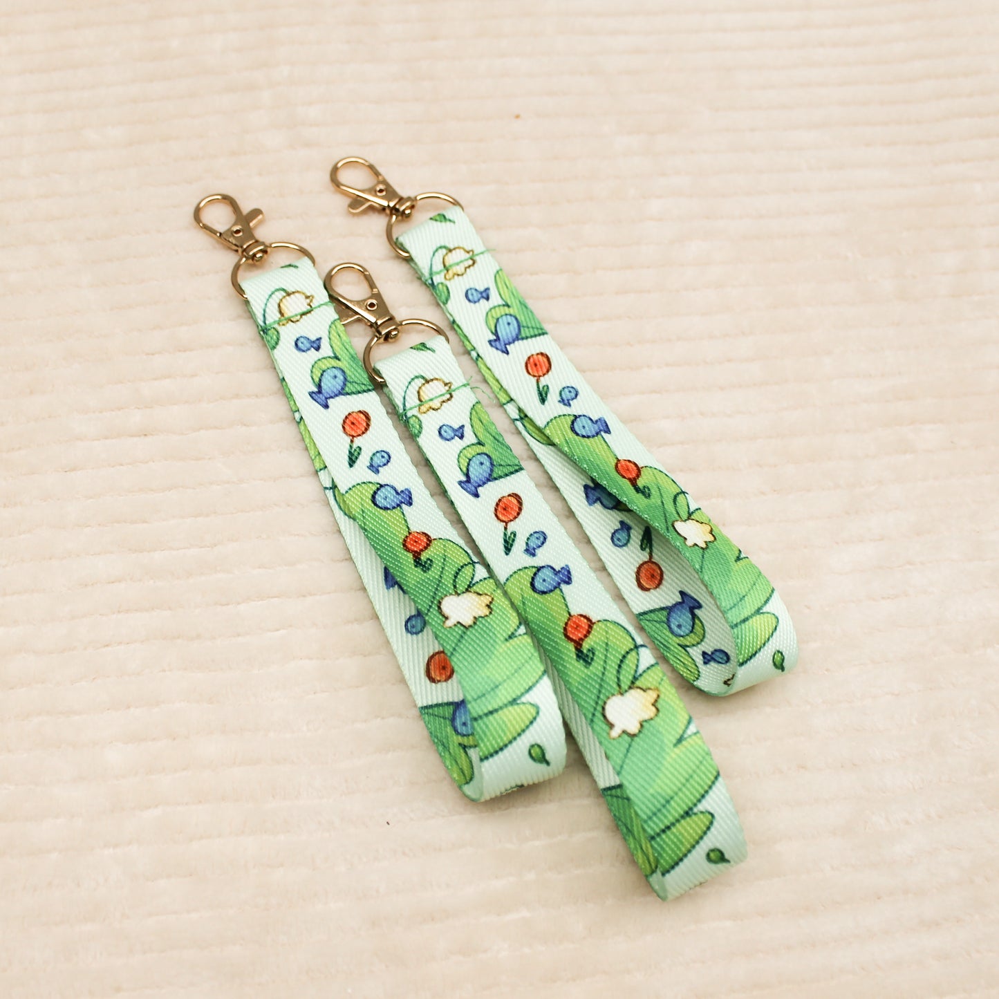 Floral Vibes Wrist Lanyard