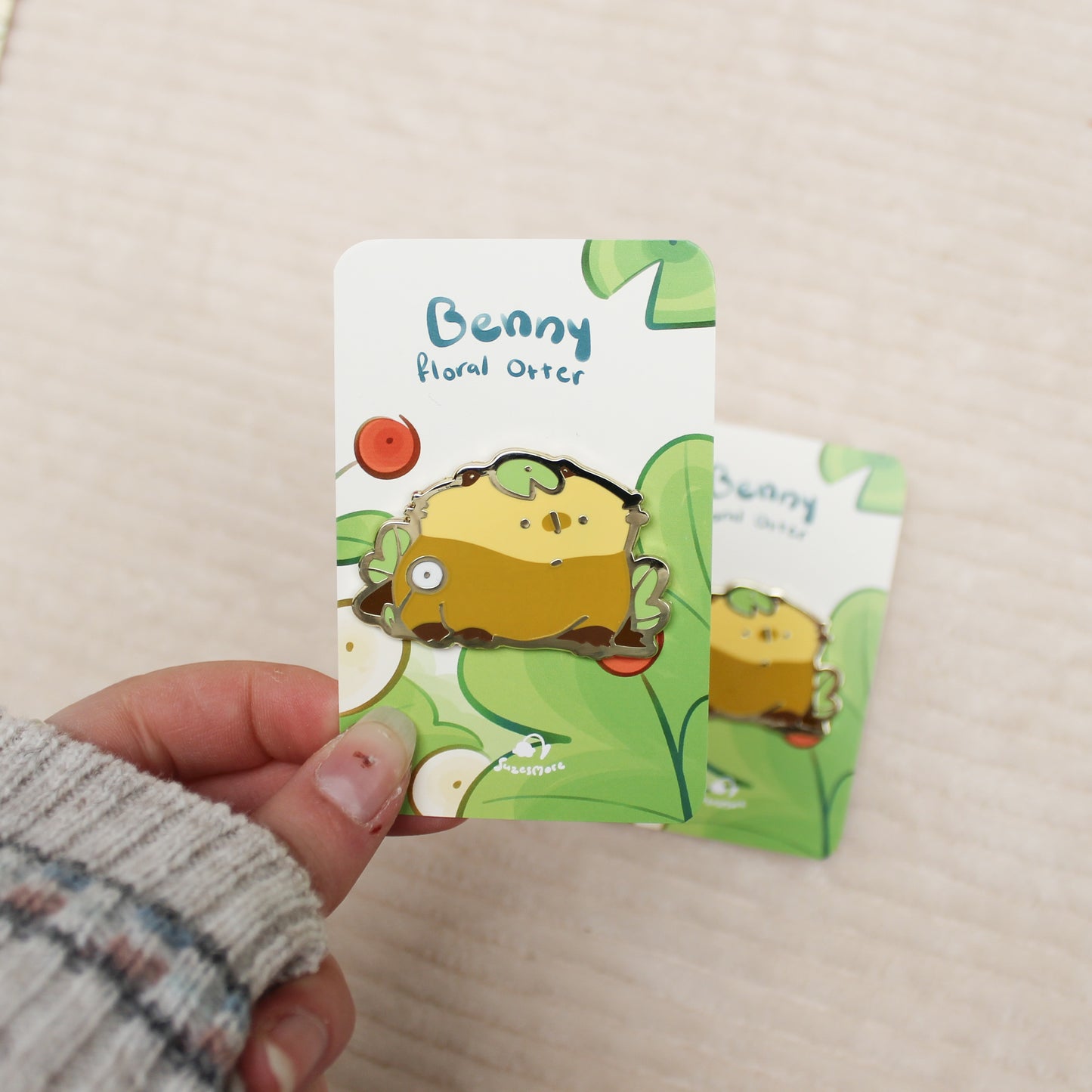 Benny the Floral Otter