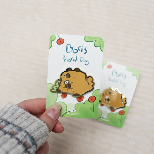 Boris the Floral Dog