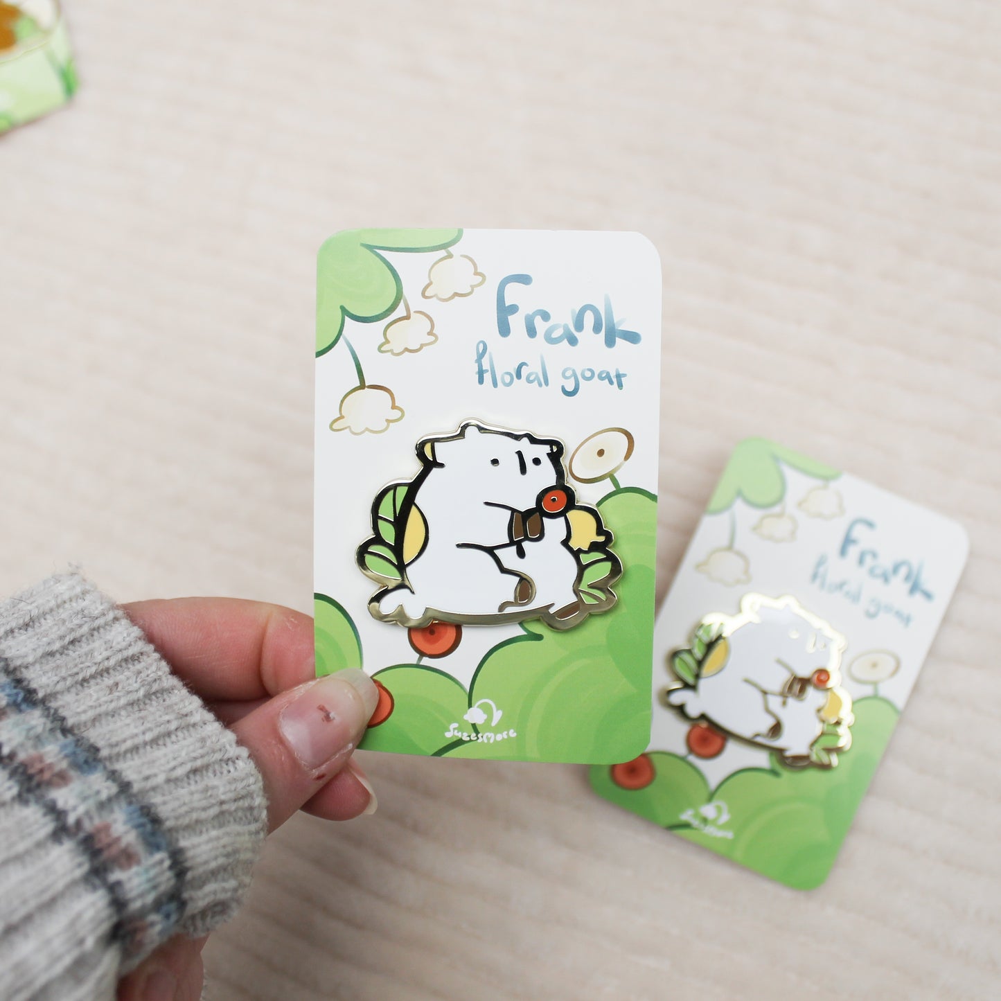 Frank the Floral Goat