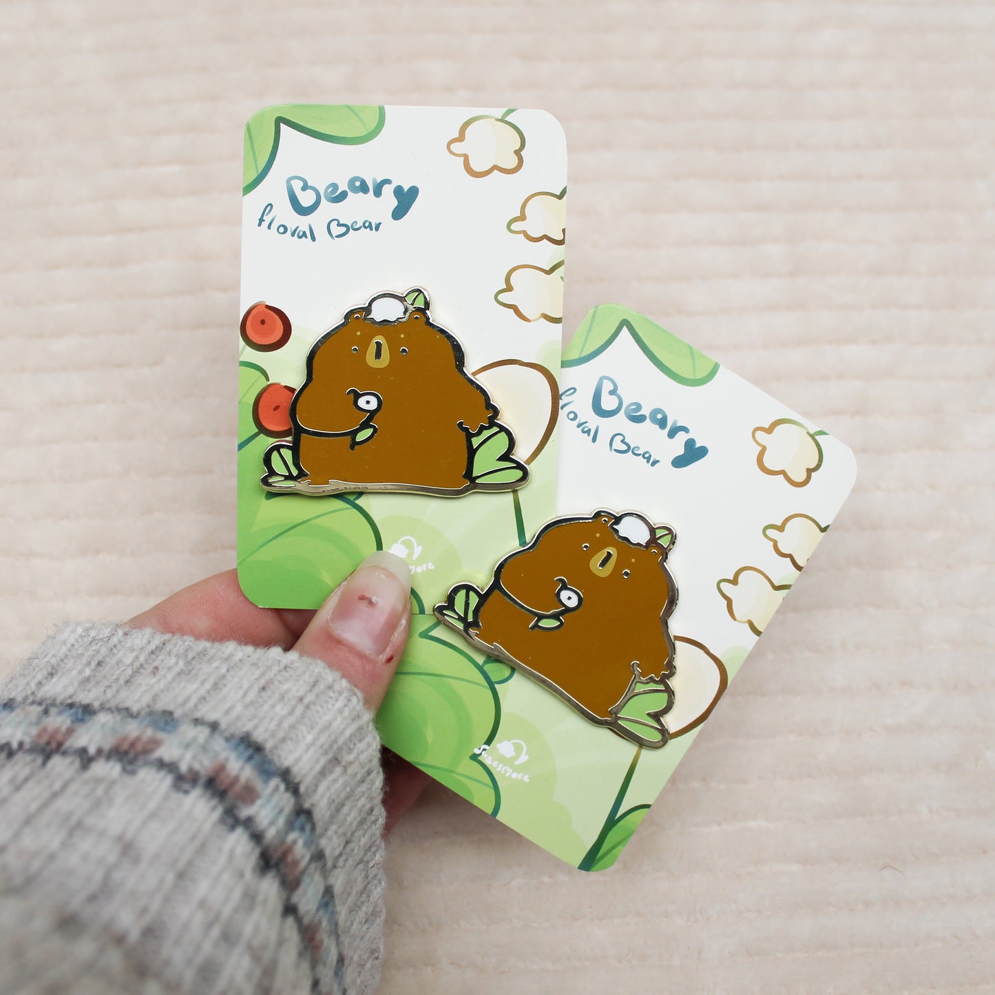 Beary the Floral Bear