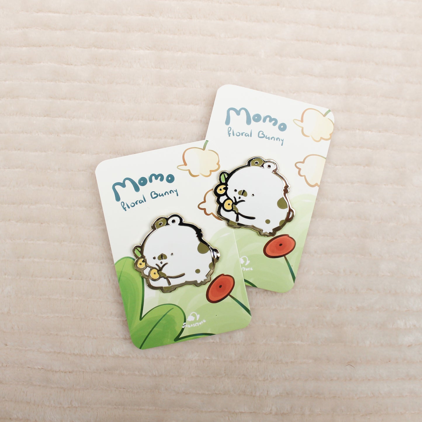 Momo the Floral Bunny