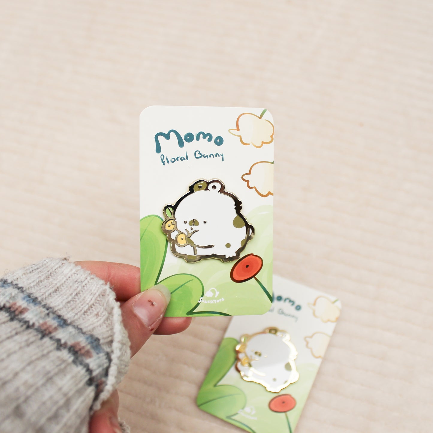 Momo the Floral Bunny