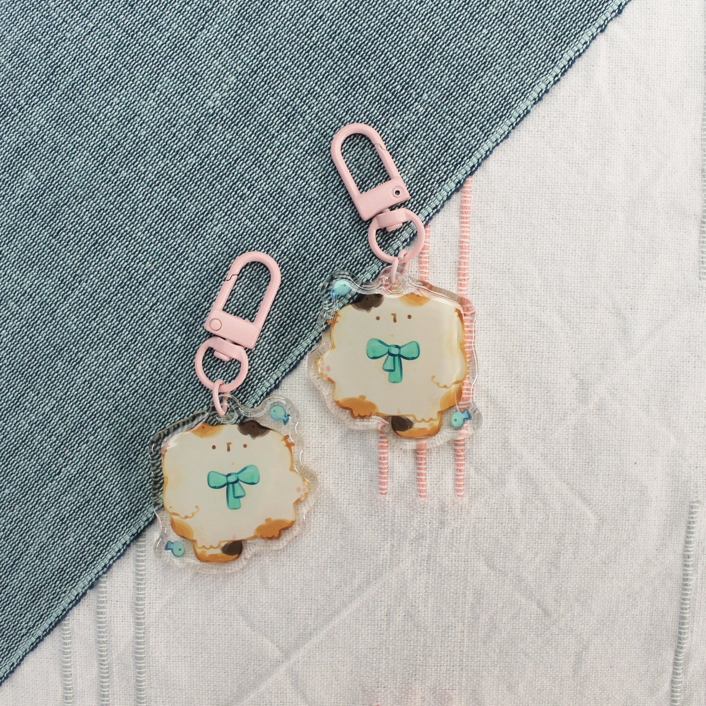 Munchi the Kitty Keychain