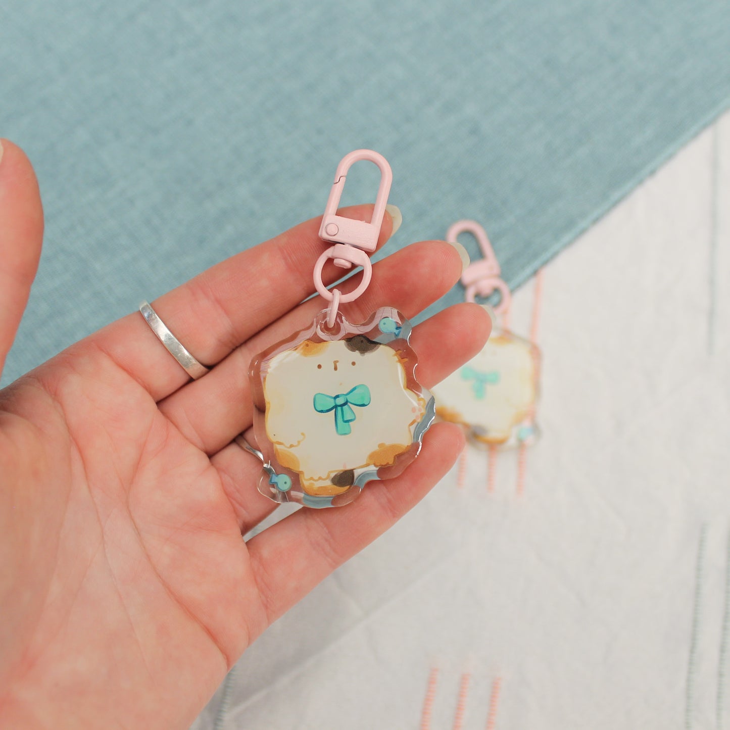 Munchi the Kitty Keychain