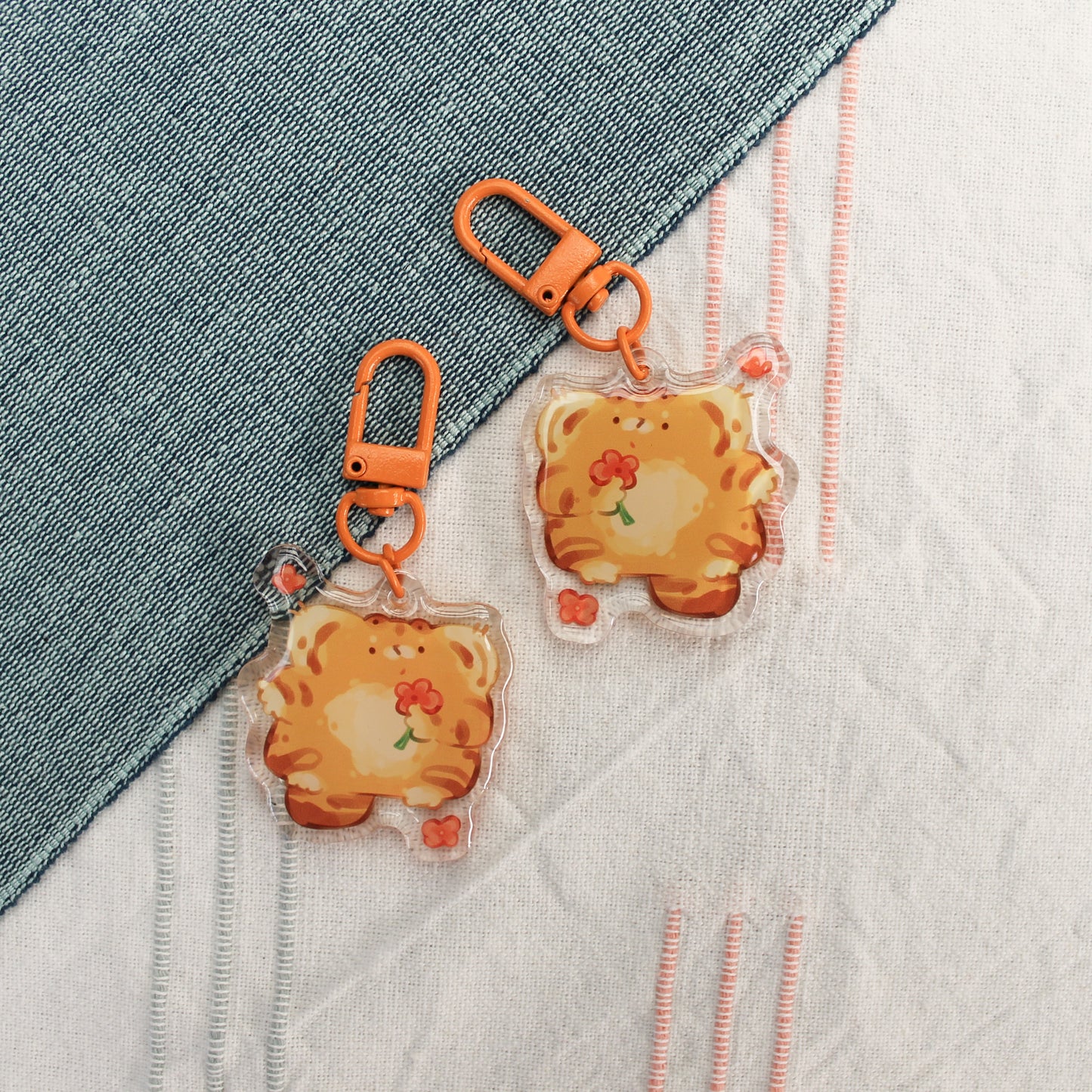 Tiger the Tiger Keychain