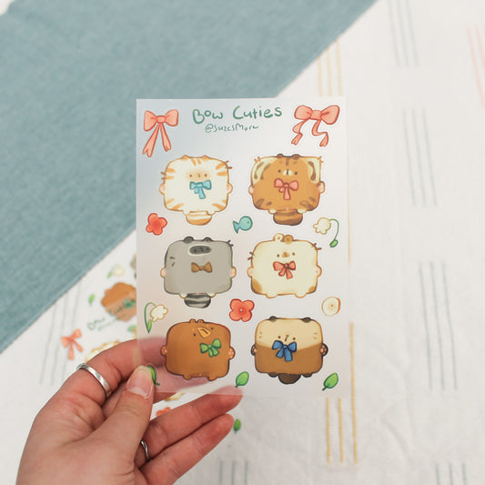 Bow Cuties Stickersheet