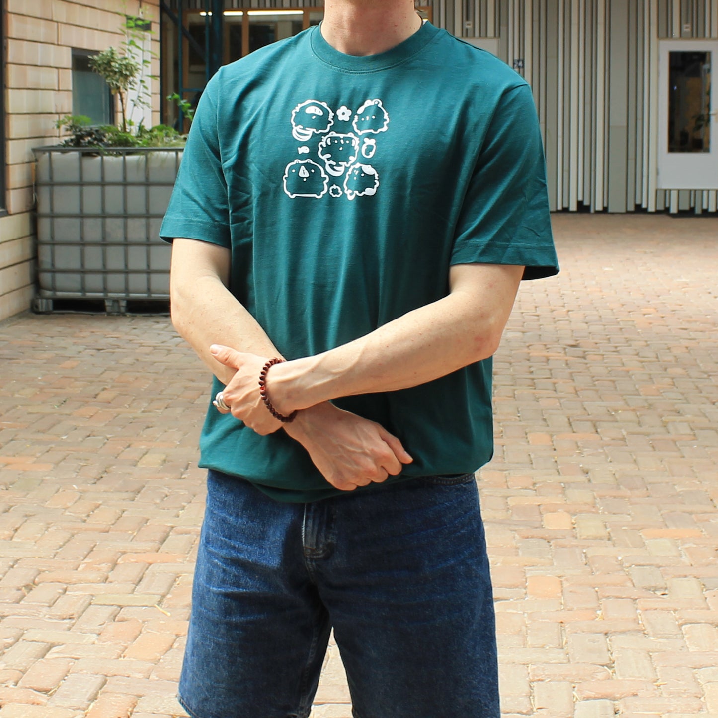 Comfy Friends Shirt Dark Green