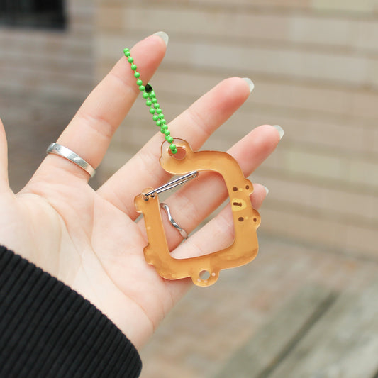 Wonky Chonky Bear Carabiner