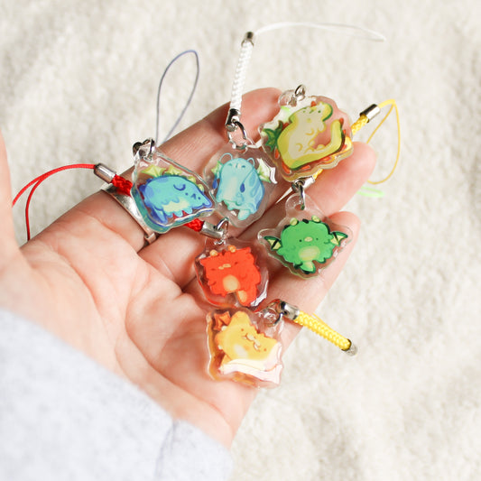 The Dragons Phone Charms