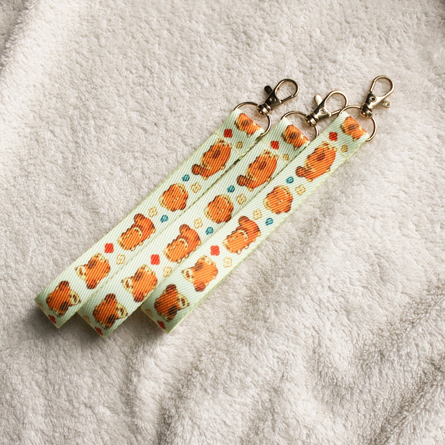 Horizontal Tigers Wrist Lanyard