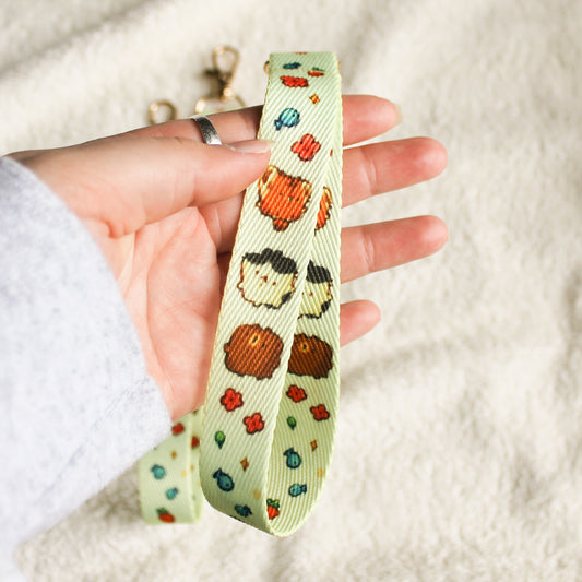 Just the three of us Wrist Lanyard