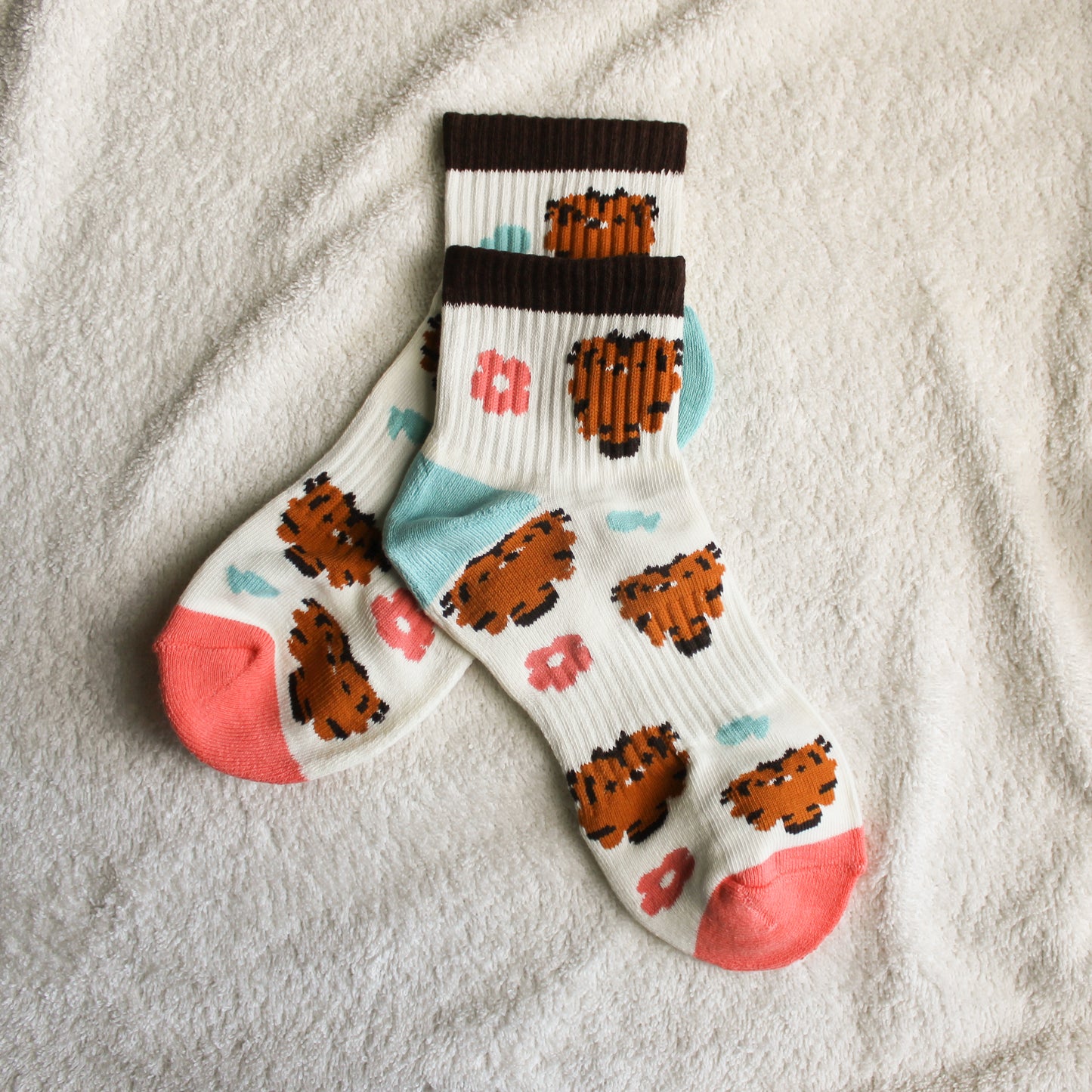 Knitted Tiger Socks