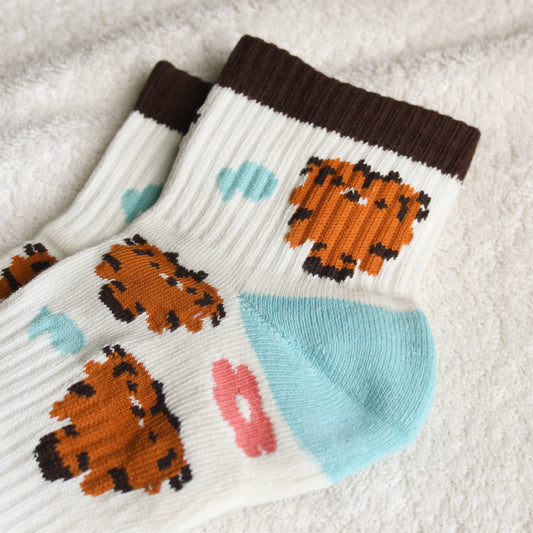 Knitted Tiger Socks