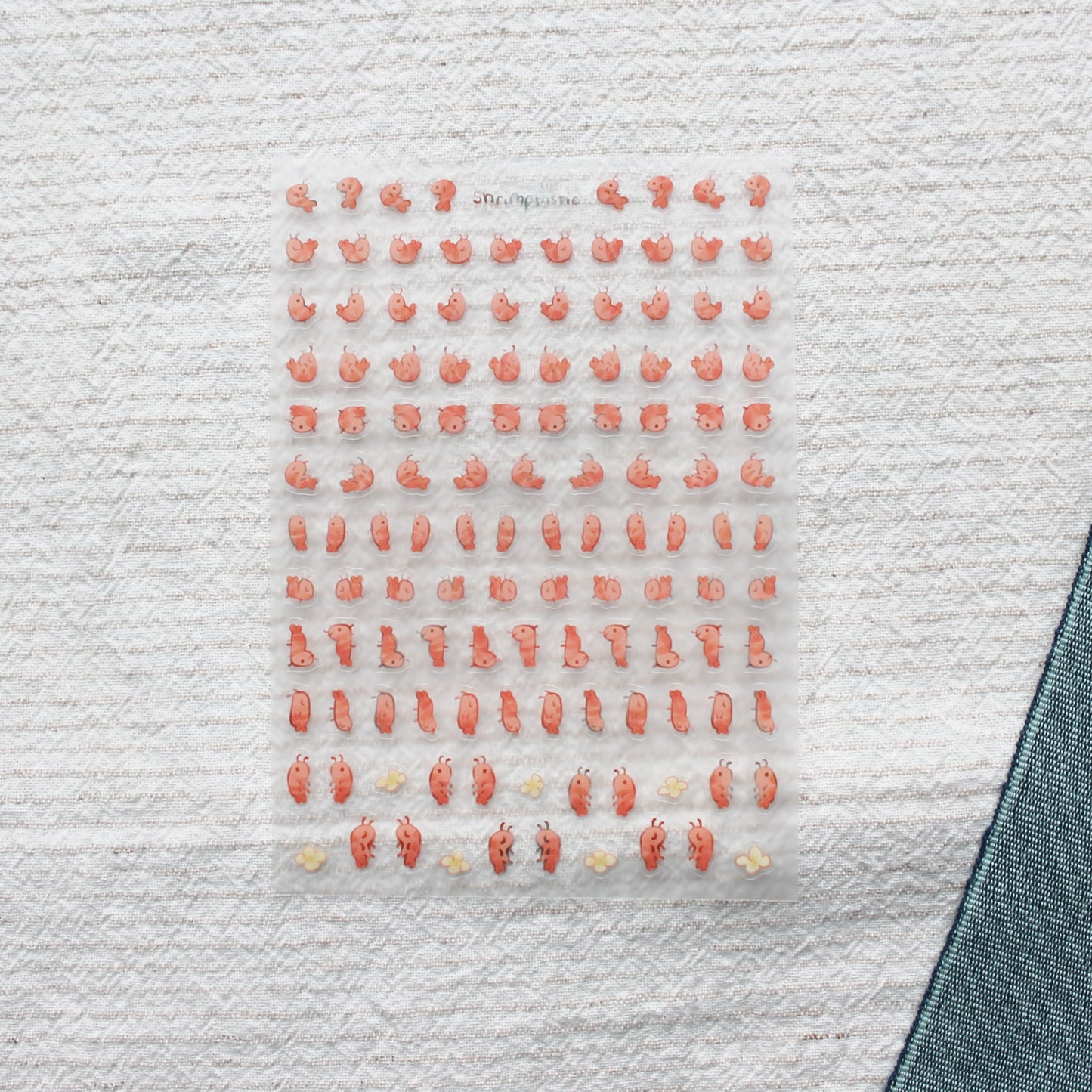 Shrimptastic Planner Stickersheet