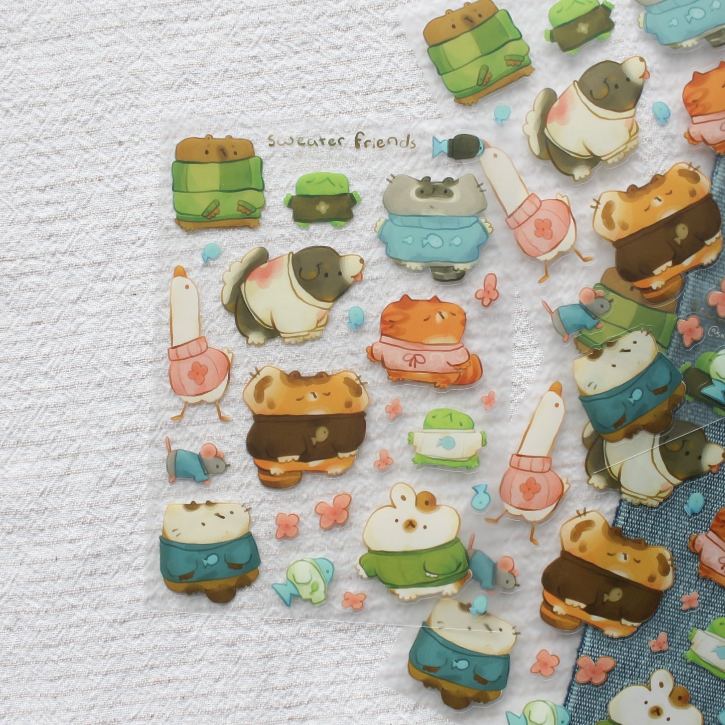 Sweater Friends Stickersheet
