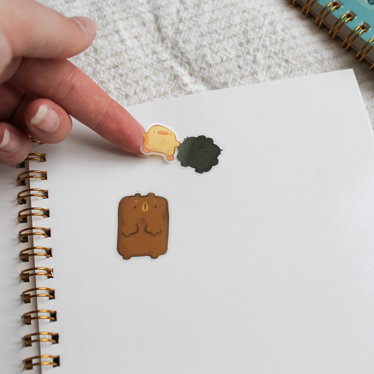 Square Friends Stickerbook