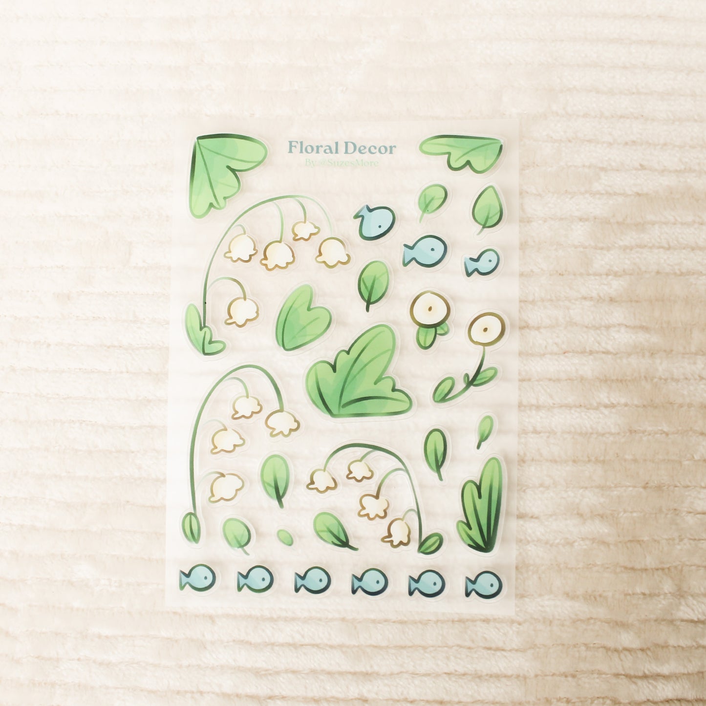 Floral Decor Stickersheet