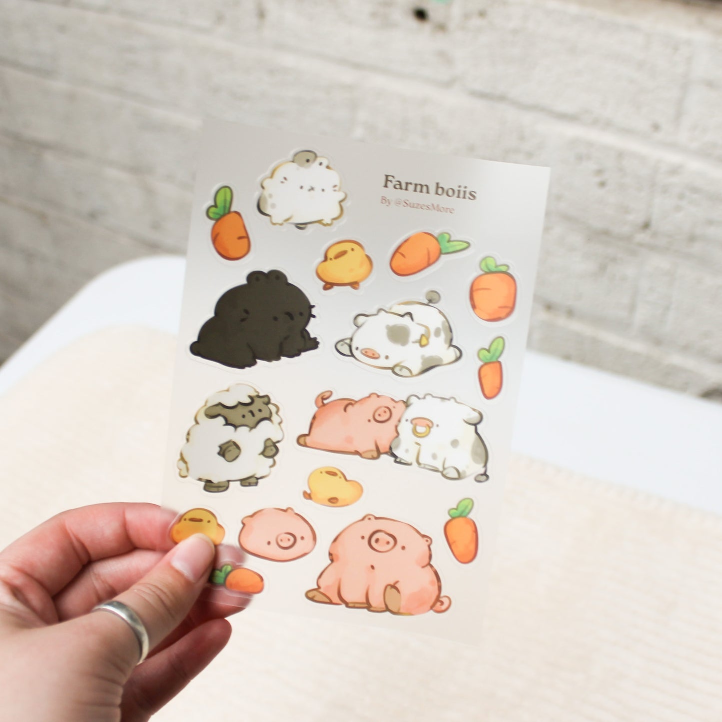 Farm Boiis Stickersheet