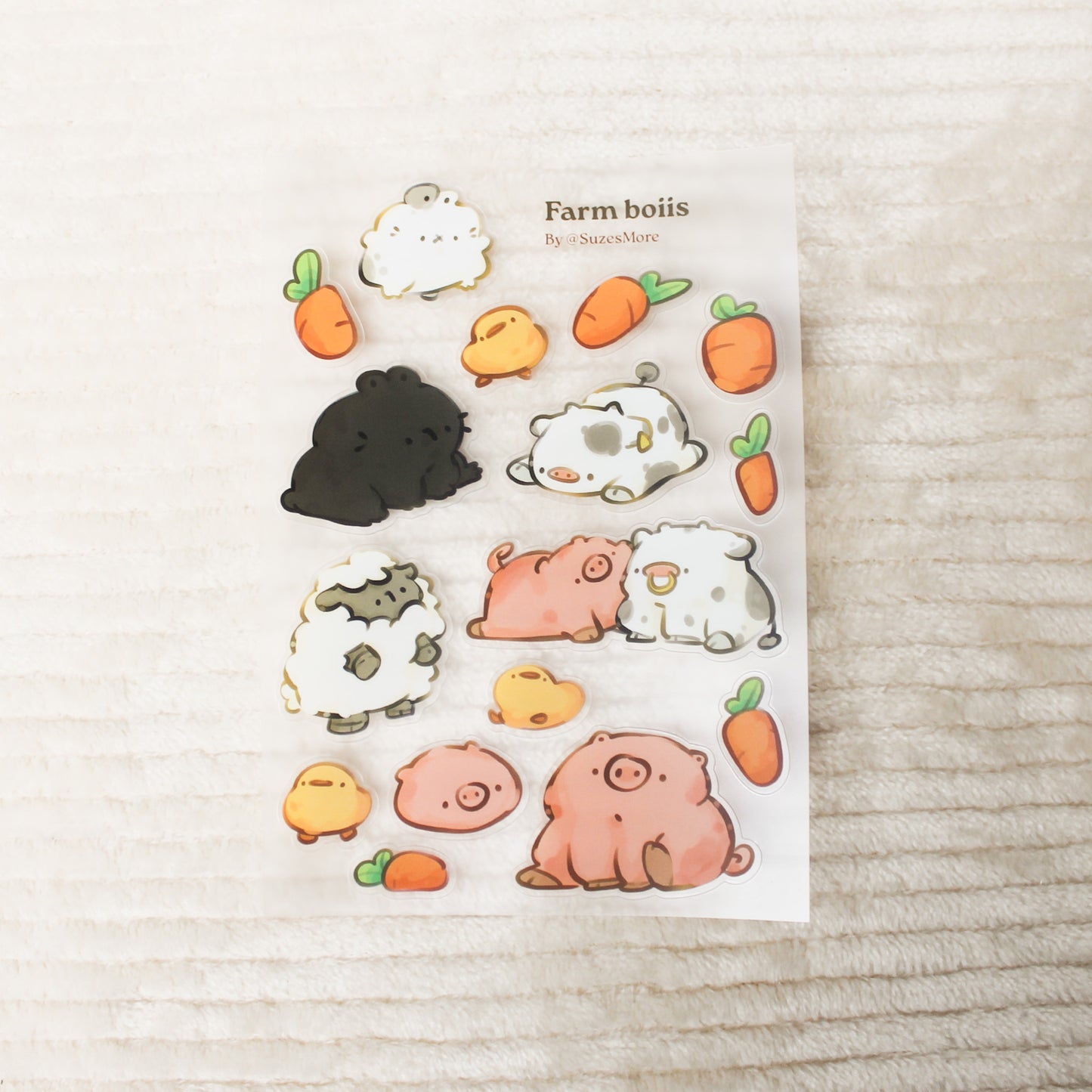 Farm Boiis Stickersheet