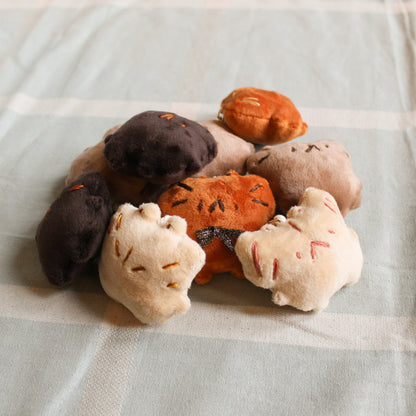 Handmade plush keychain batch 1