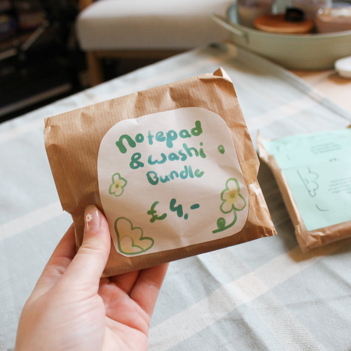 Mystery Notepad & Washitape