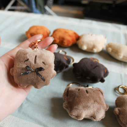 Handmade plush keychain batch 2