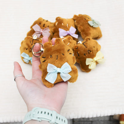 Handmade plush keychain | Fluffy