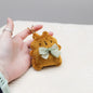 Handmade plush keychain | Fluffy