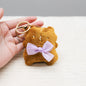 Handmade plush keychain | Fluffy