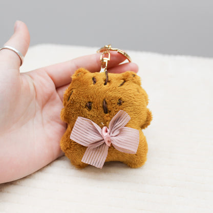 Handmade plush keychain | Fluffy