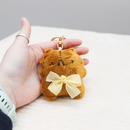 Handmade plush keychain | Fluffy