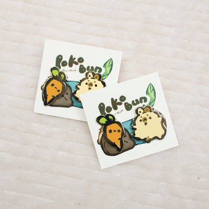 Poko Bun Mini Pin Set