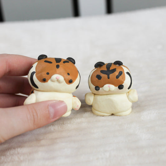 Handmade tiger desk pals