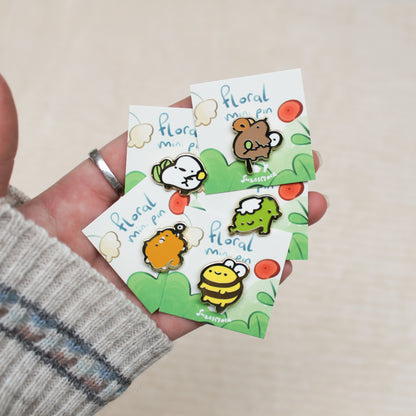 Floral Mini Pins