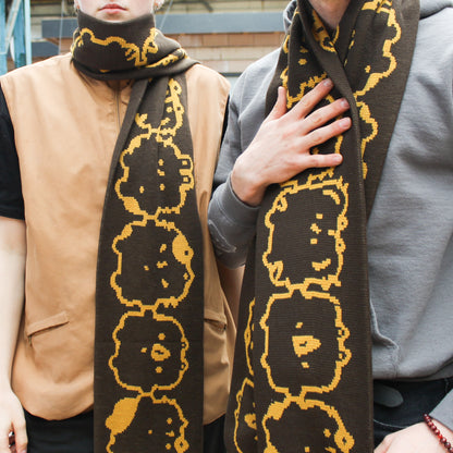 Knitted Cozy Scarf