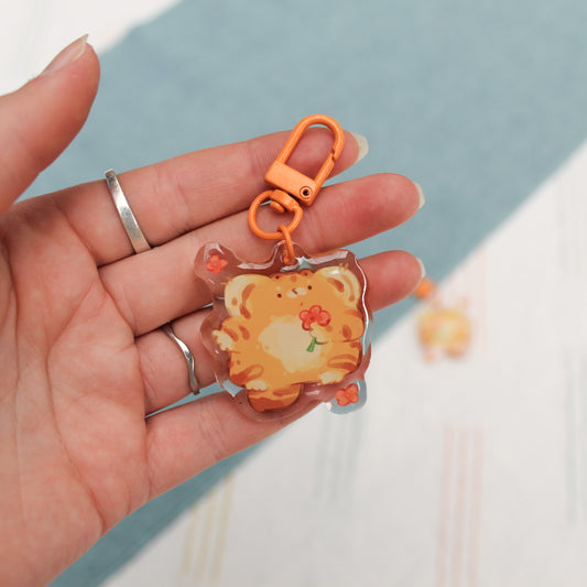 Tiger the Tiger Keychain