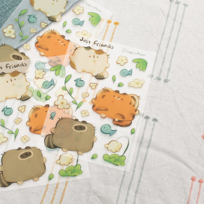 Just Friends Stickersheet