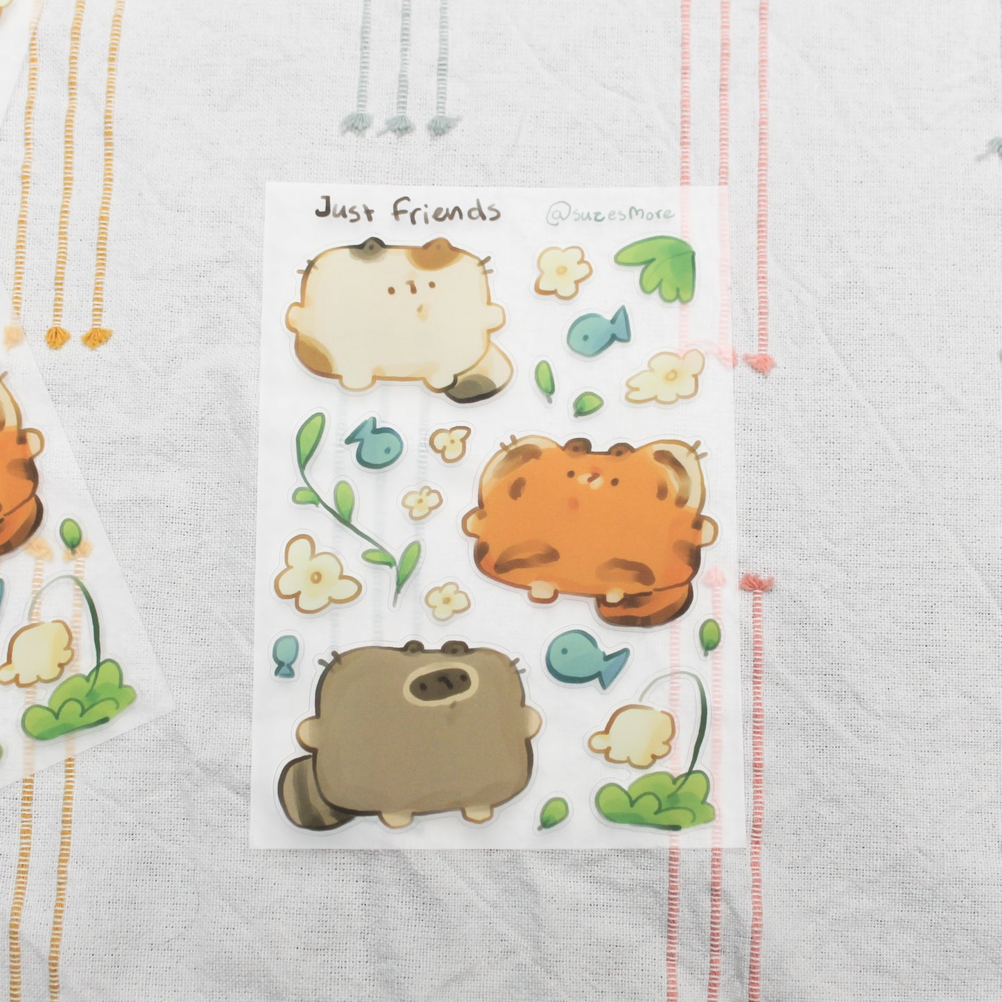 Just Friends Stickersheet