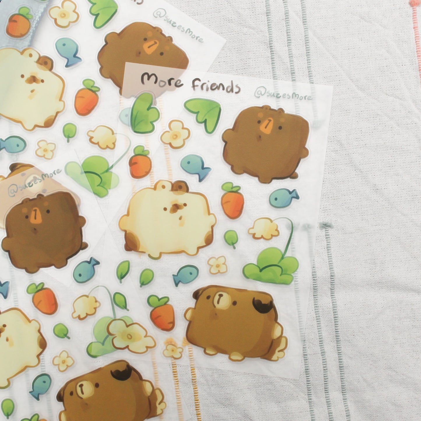 More Friends Stickersheet
