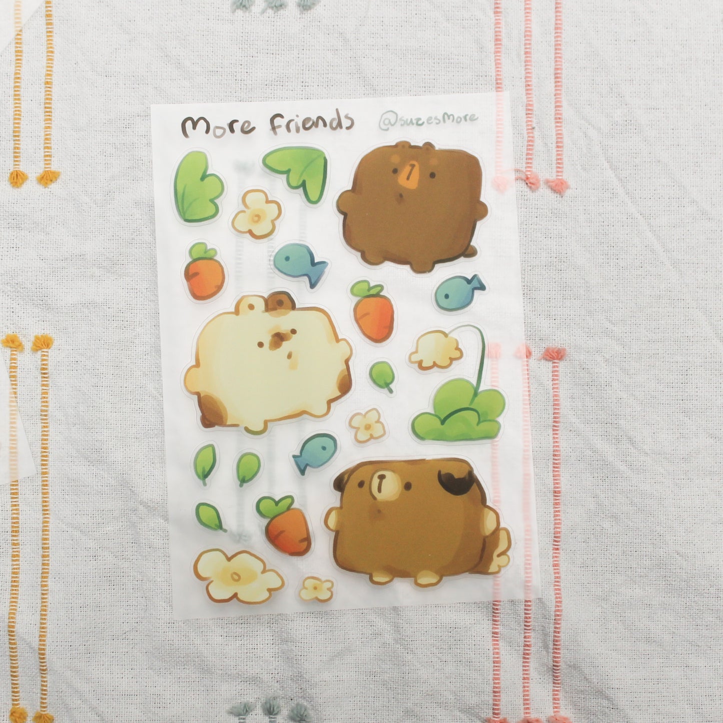 More Friends Stickersheet