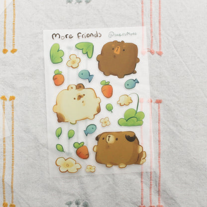 More Friends Stickersheet