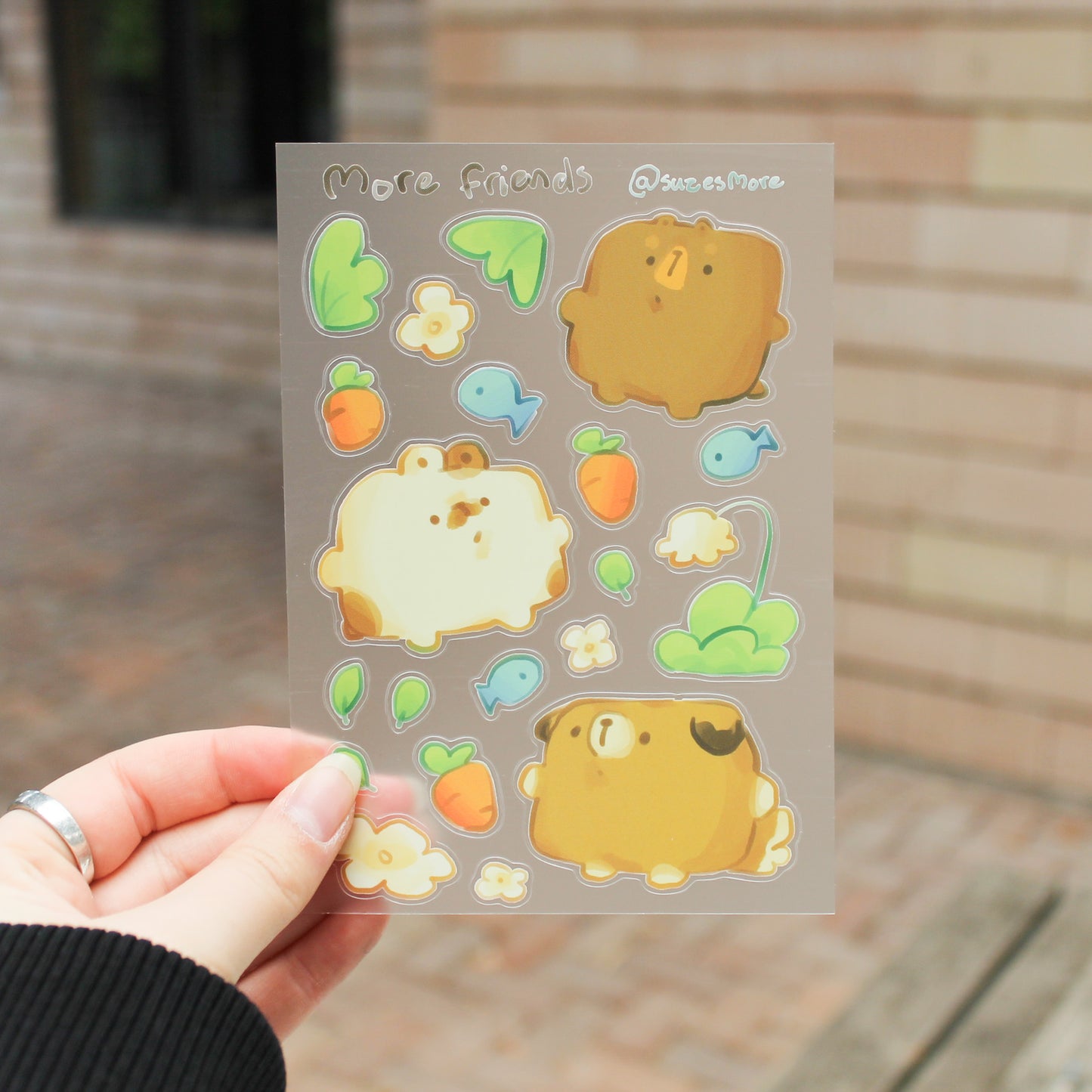 More Friends Stickersheet