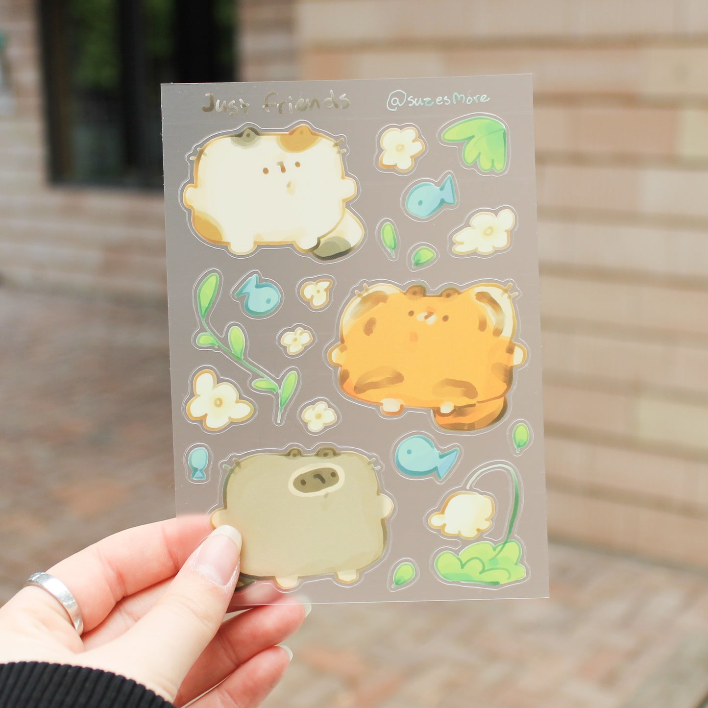 Just Friends Stickersheet