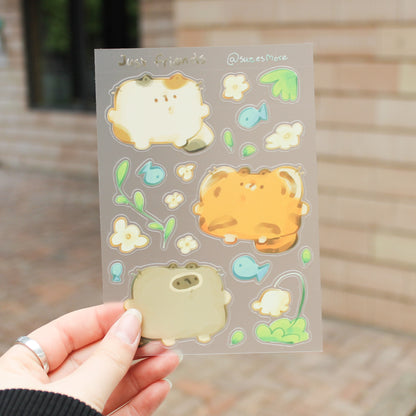 Just Friends Stickersheet